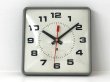 画像1: Simplex シンプレックス ビンテージ スクールクロック スクエア ウォールクロック MADE IN USA 壁掛け時計 vintage (1)