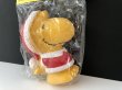 画像4: 未開封 デッドストック ヴィンテージ ウッドストック サンタクロース クリスマス スクイーズ トイ SNOOPY PEANUTS USA (4)