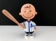 画像3: チャーリーブラウン ベースボール 野球 フィギュア ドール USA SNOOPY スヌーピー オールド ヴィンテージ (3)