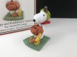 画像2: スヌーピー ウッドストック フライングエース ハロウィン Halloween HALLMARK オーナメント 箱入り PEANUTS フィギュア SNOOPY オールド ビンテージ (2)