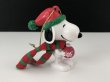 画像1: USA SNOOPY スヌーピー クリスマス オーナメント PVC フィギュア christmas Whitman's オールド PEANUTS ヴィンテージ (1)