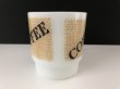 画像2: ファイヤーキング COFFEE コーヒー スタッキング マグカップ Fire-king ヴィンテージ USA (2)