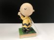 画像4: 廃番品 USA JIM SHORE ジムショア チャーリーブラウン 置物 フィギュア スヌーピー PEANUTS (4)