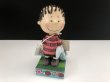 画像2: 廃番品 USA JIM SHORE ジムショア ライナス LINUS 置物 フィギュア スヌーピー PEANUTS (2)