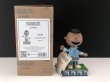 画像1: 廃番品 USA JIM SHORE ジムショア フランクリン 置物 フィギュア スヌーピー PEANUTS (1)