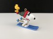 画像2: スヌーピー ウッドストック スキー HALLMARK オーナメント クリスマス サンタ PEANUTS SNOOPY ヴィンテージ  (2)