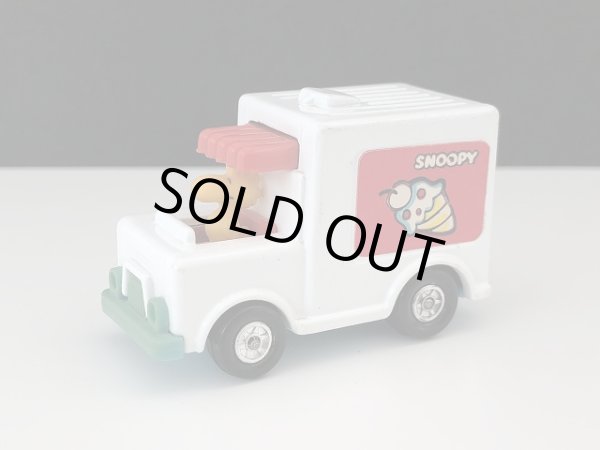 画像1: ウッドストック スヌーピー AVIVA社製 ヴィンテージ Mini Diecast ミニダイキャスト ミニカー TOY 1970's 1980's vintage SNOOPY PEANUTS (1)