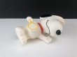 画像3: ヴィンテージ スヌーピー テニス スクイーズトイ ドール フィギュア TOY SNOOPY PEANUTS USA (3)