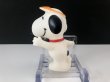 画像2: ヴィンテージ スヌーピー テニス スクイーズトイ ドール フィギュア TOY SNOOPY PEANUTS USA (2)