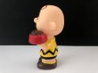 画像2: ヴィンテージ チャーリーブラウン スクイーズトイ ドール フィギュア スヌーピー TOY SNOOPY PEANUTS USA (2)