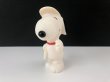 画像2: ヴィンテージ スヌーピー テニス スクイーズトイ ドール フィギュア TOY SNOOPY PEANUTS USA (2)