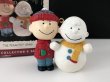 画像2: チャーリーブラウン & スノーマン HALLMARK オーナメント 箱入り KEEPSAKE スヌーピー PEANUTS SNOOPY ヴィンテージ (2)