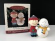 画像1: チャーリーブラウン & スノーマン HALLMARK オーナメント 箱入り KEEPSAKE スヌーピー PEANUTS SNOOPY ヴィンテージ (1)