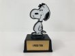 画像1: ヴィンテージ スヌーピー トロフィー 1970s 1980's AVIVA vintage USA SNOOPY (1)