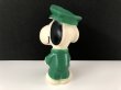 画像3: ヴィンテージ スヌーピー 郵便屋さん スクイーズトイ ドール フィギュア TOY SNOOPY PEANUTS USA (3)