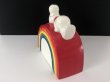 画像4: 1970's Determined社製 ビンテージ スヌーピー レインボー Rainbow コインバンク 貯金箱 vintage USA SNOOPY (4)