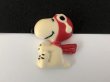 画像1: ヴィンテージ スヌーピー フライングエース マグネット USA vintage SNOOPY (1)