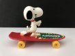 画像5: スヌーピー AVIVA製 ビンテージ スケボーTOY SKATEBOARD vintage SNOOPY PEANUTS (5)