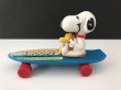 画像2: スヌーピー ウッドストック AVIVA製 ビンテージ スケボーTOY SKATEBOARD vintage SNOOPY PEANUTS (2)