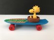 画像2: スヌーピー ウッドストック AVIVA製 ビンテージ スケボーTOY SKATEBOARD vintage SNOOPY PEANUTS (2)