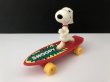 画像1: スヌーピー AVIVA製 ビンテージ スケボーTOY SKATEBOARD vintage SNOOPY PEANUTS (1)