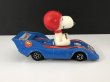 画像5: ヴィンテージ スヌーピー AVIVA 1980’s Diecast Metal Toy レーシングカー vintage USA SNOOPY (5)