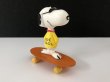 画像1: スヌーピー JOE COOL ジョークール AVIVA社製 ヴィンテージ Mini Diecast TOY 1970's 1980's vintage SNOOPY PEANUTS (1)