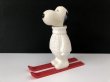 画像1: ヴィンテージ スヌーピー スキー バブルバスボトル AVON エイボン vintage SNOOPY PEANUTS (1)