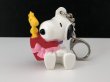 画像1: USA SNOOPY スヌーピー ウッドストック フィギュア キーホルダー オールド ビンテージ PEANUTS (1)