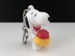 画像1: USA SNOOPY スヌーピー フィギュア キーホルダー オールド ビンテージ PEANUTS (1)