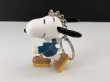 画像2: USA SNOOPY スヌーピー フィギュア ローラースケート キーホルダー オールド ビンテージ PEANUTS (2)