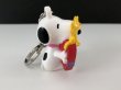 画像2: USA SNOOPY スヌーピー ウッドストック フィギュア キーホルダー オールド ビンテージ PEANUTS (2)