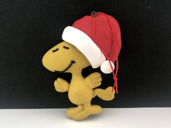 画像1: ウッドストック クリスマス オーナメント PEANUTS オールド USA ヴィンテージ スヌーピー (1)