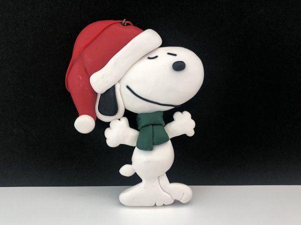 画像1: スヌーピー クリスマス オーナメント PEANUTS オールド USA ヴィンテージ (1)