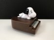 画像1: スヌーピー ピアノ TOY BURGER KING バーガーキング オールド ヴィンテージ vintage SNOOPY PEANUTS USA (1)