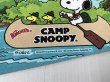 画像3: Knott's CAMP SNOOPY USA ヴィンテージ スヌーピー ウッドストック バナー ペナント ビーグルスカウト PEANUTS (3)