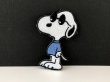 画像1: スヌーピー JOE COOL ジョークール ワッペン ヴィンテージ オールド PEANUTS USA vintage  (1)