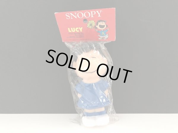 画像1: 未開封 デッドストック ヴィンテージ ルーシー LUCY スクイーズ トイ SNOOPY PEANUTS USA スヌーピー (1)