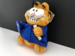 画像3: USA ヴィンテージ ガーフィールド 卒業 graduation タグ付き ぬいぐるみ Garfield 1980s (3)