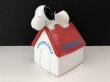 画像2: 1980年代 WILLITTS ヴィンテージ スヌーピー オルゴール  ドッグハウス MUSIC BOX SNOOPY PEANUTS (2)