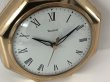 画像5: 1950's 1960's UNITED社製 ユナイテッド 八角形 ポケットウォッチ型 懐中時計型 ヴィンテージ アンティーク ウォールクロック ミッドセンチュリー 壁掛け時計 vintage USA (5)