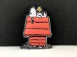 画像1: スヌーピー ドッグハウス ワッペン ヴィンテージ オールド PEANUTS USA vintage  (1)