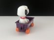 画像3: スヌーピー JOE COOL ジョークール AVIVA社製 ビンテージ Mini Diecast WAGON ミニダイキャスト ワゴン TOY 1970's 1980's vintage SNOOPY PEANUTS (3)