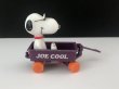 画像4: スヌーピー JOE COOL ジョークール AVIVA社製 ビンテージ Mini Diecast WAGON ミニダイキャスト ワゴン TOY 1970's 1980's vintage SNOOPY PEANUTS (4)