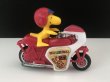 画像4: 初期製造 1970's ビンテージ スヌーピー ウッドストック バイクトイ TOY SNOOPY (4)