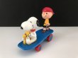 画像1: スヌーピー ウッドストック チャーリーブラウン 1970's AVIVA製 ビンテージ スケボーTOY SKATEBOARD vintage SNOOPY PEANUTS (1)