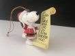 画像4: スヌーピー サンタクロース オーナメント PEANUTS オールド USA ヴィンテージ (4)