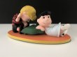 画像1: ヴィンテージ Danbury Mint ダンバリーミント 1994s [LOVESTRUCK LUCY] シュローダー ルーシー フィギュア 置物 USA PEANUTS (1)