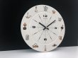 画像2: W.GERMANY ELGIN エルジン ヴィンテージ ウォールクロック 壁掛け時計 アンティークツール デザイン USA   (2)