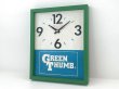 画像2: GREEN THUMB アドバタイジング ヴィンテージ ウォールクロック 壁掛け時計 vintage USA ビンテージ  1960s 1970s  時計 (2)